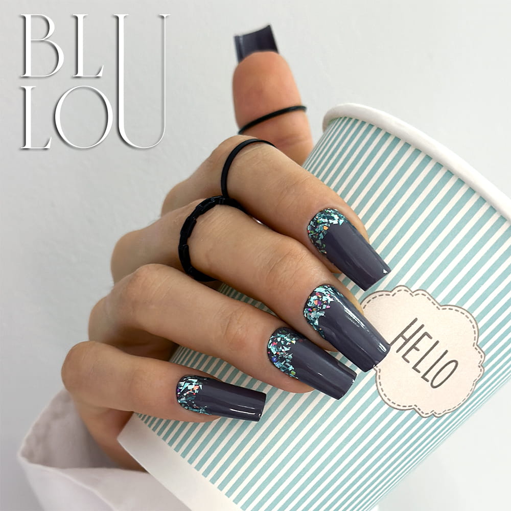 BluLou hybridní lak na nehty 9ml Luxury - 428