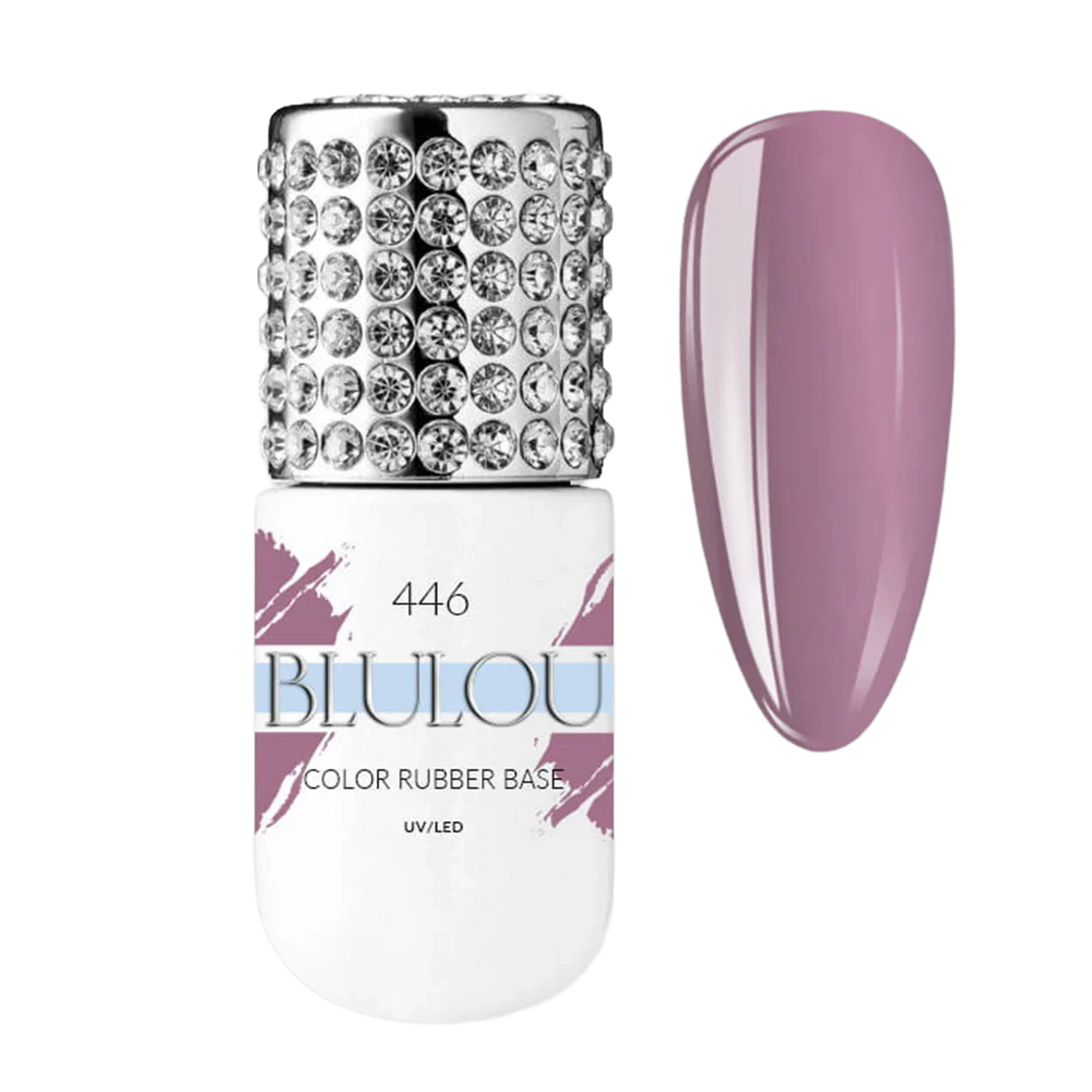 Farba Rubber Base 9ml - fialový odtieň NO: 446