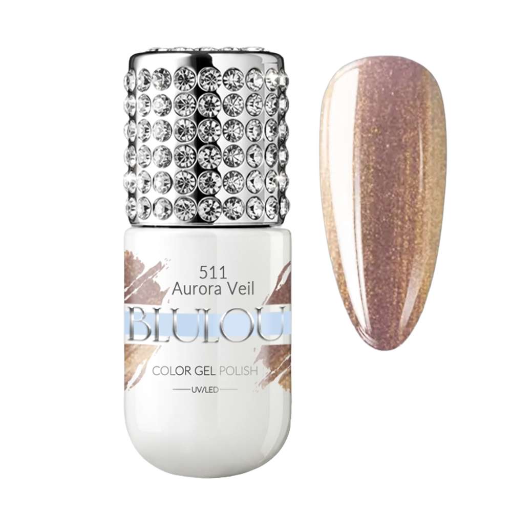 Vernis hybride BluLou 9ml - Aurora Veil 511