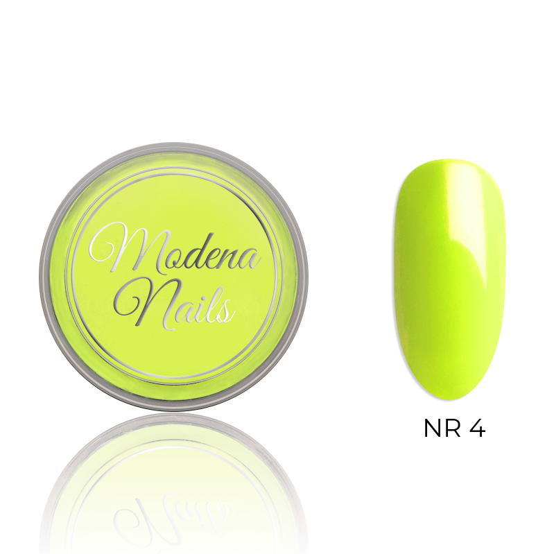 Acryl Color 10ml NEON -  NO: 4 - Modena Nails Shop