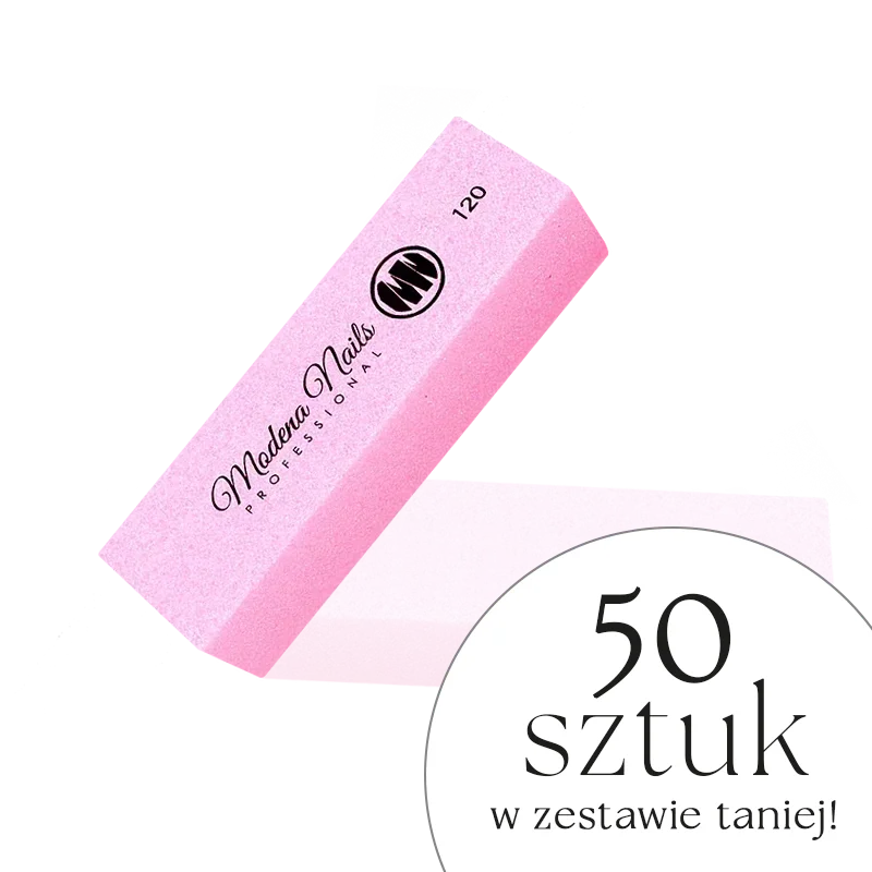SET of 50 - Pink Buffer Block #120