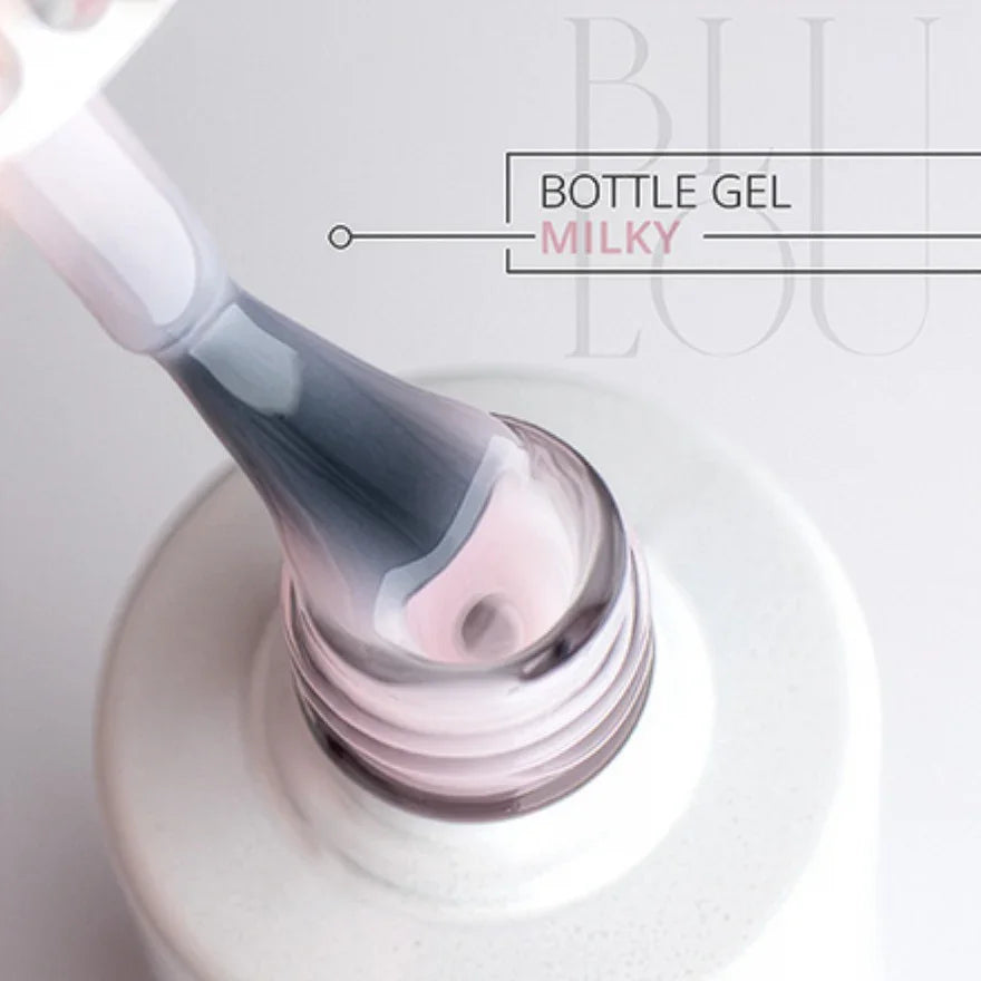 Garrafa Gel Blulou HEMA Free 9ml - Leitoso
