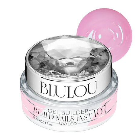 Gel costruttivo BluLou BUILD NAILS FAST - 107