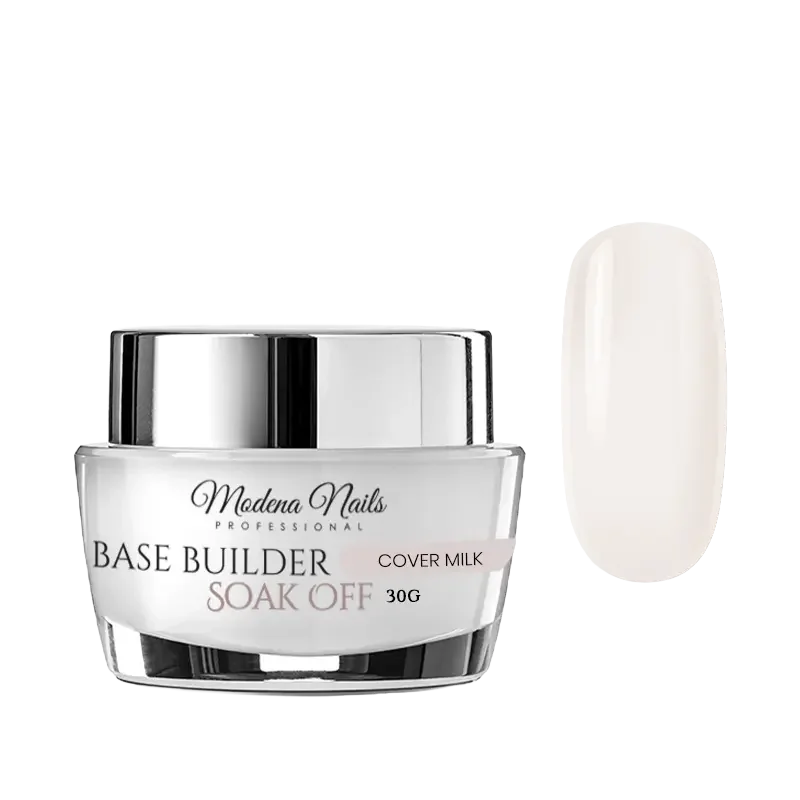 Base Builder Soak Off - Cover Milk - Modena Nails