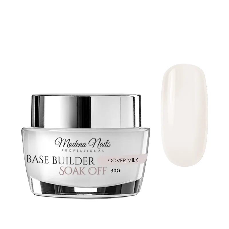 Base Builder Soak Off - Cover Milk - Modena Nails