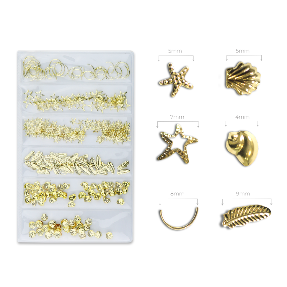 Blaszki do zdobień MIX - Modena Nails