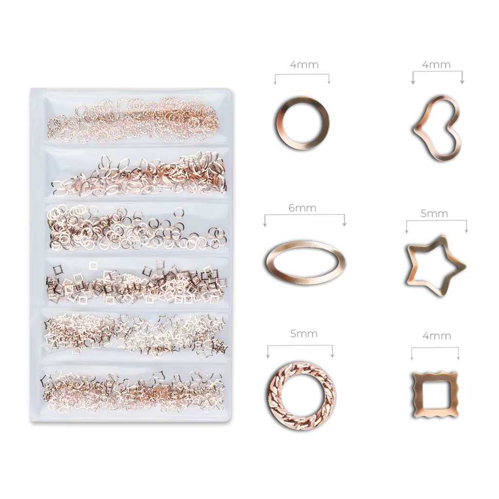 Blaszki do zdobień MIX - Modena Nails