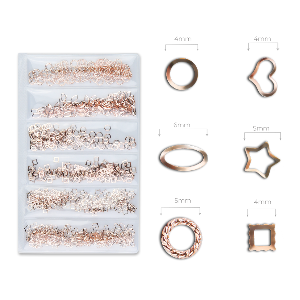 Blaszki do zdobień MIX - Modena Nails Shop