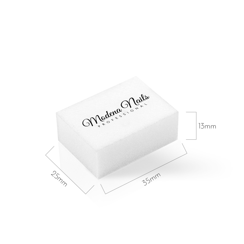 Blok Polerski White Mini #120 - 50szt - Modena Nails