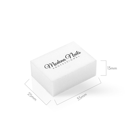 Blok Polerski White Mini #120 - 50szt - Modena Nails Shop