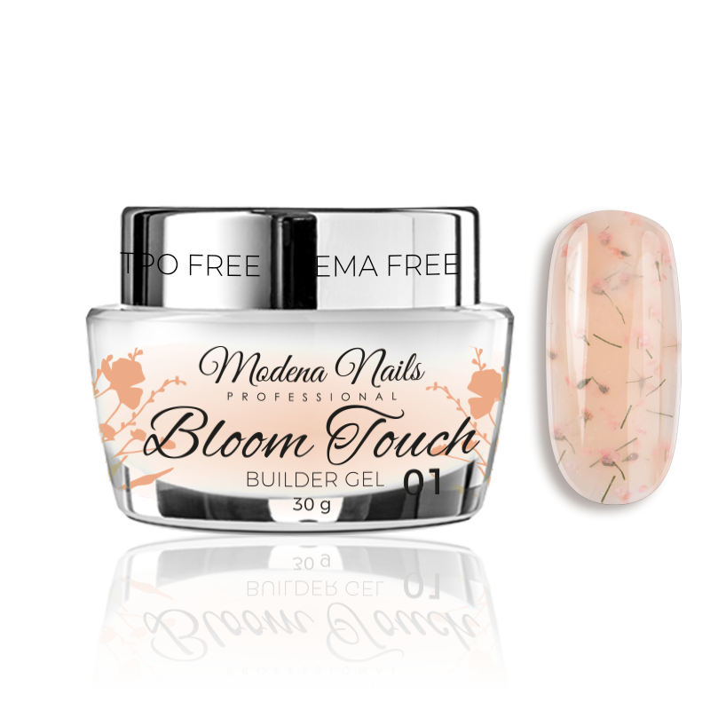 Bloom TOUCH Builder Gel 30g - 01 - Modena Nails Shop