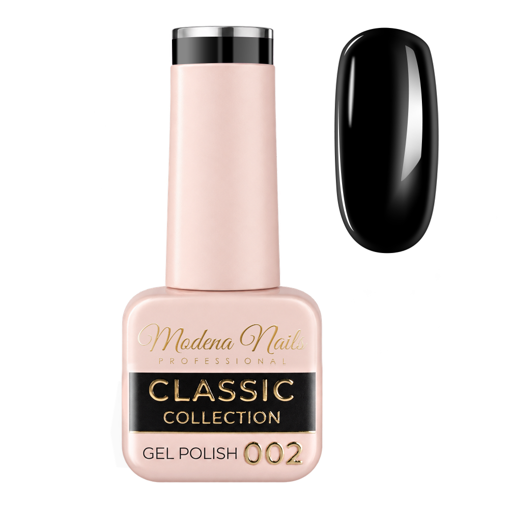 Lakier Hybrydowy CLASSIC COLLECTION 6 ml - Czarny 002