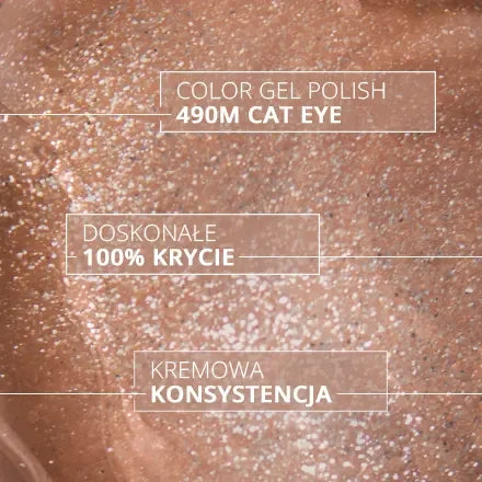 BluLou 9ml Cat Eye hybridní lak na nehty - 490M