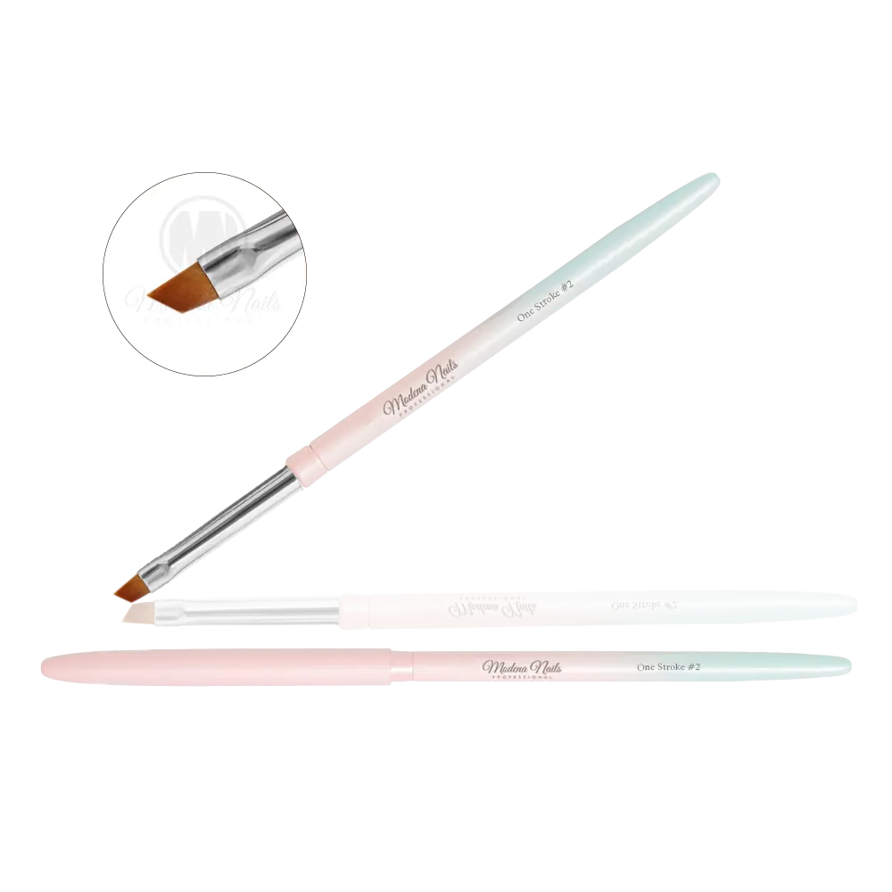 Cieniowany Pędzelek One Stroke #2 - Modena Nails Shop