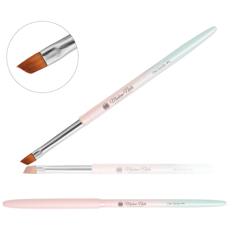 Cieniowany Pędzelek One Stroke #6 - Modena Nails