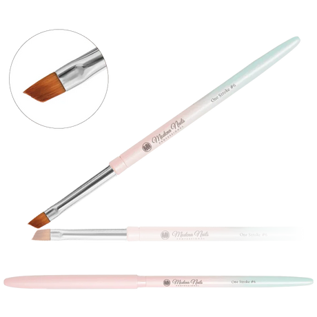 Cieniowany Pędzelek One Stroke #6 - Modena Nails