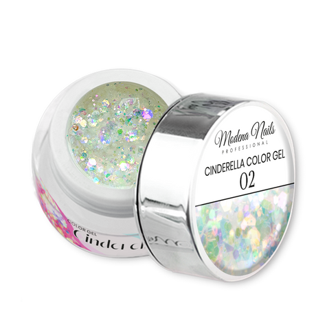 Cinderella Color Gel 5g -  02 - Modena Nails Shop