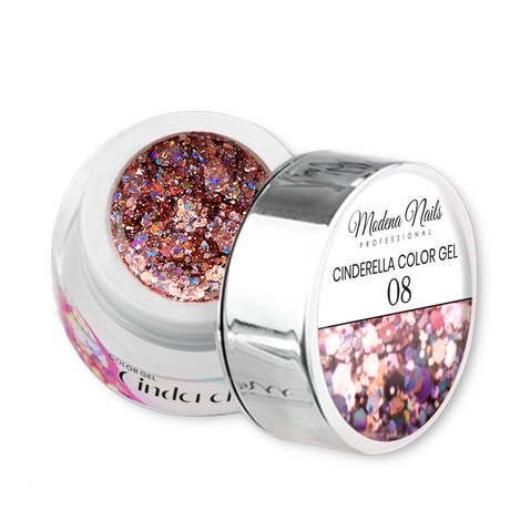 Cinderella Color Gel 5g -  08 - Modena Nails Shop