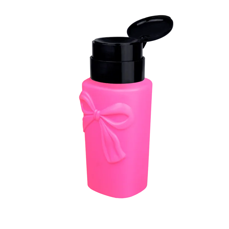 Dozownik do płynów z kokardą Pink - Modena Nails