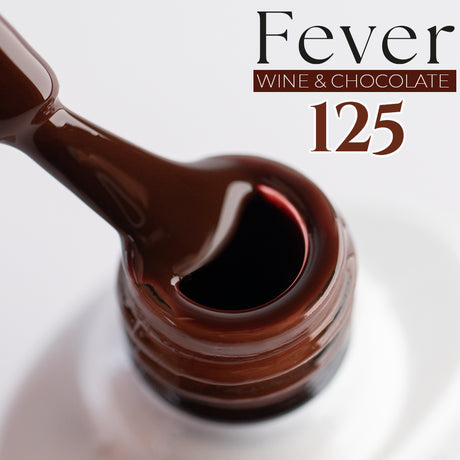 Lakier Hybrydowy FEVER Wine & Chocolate 7,3ml - 125
