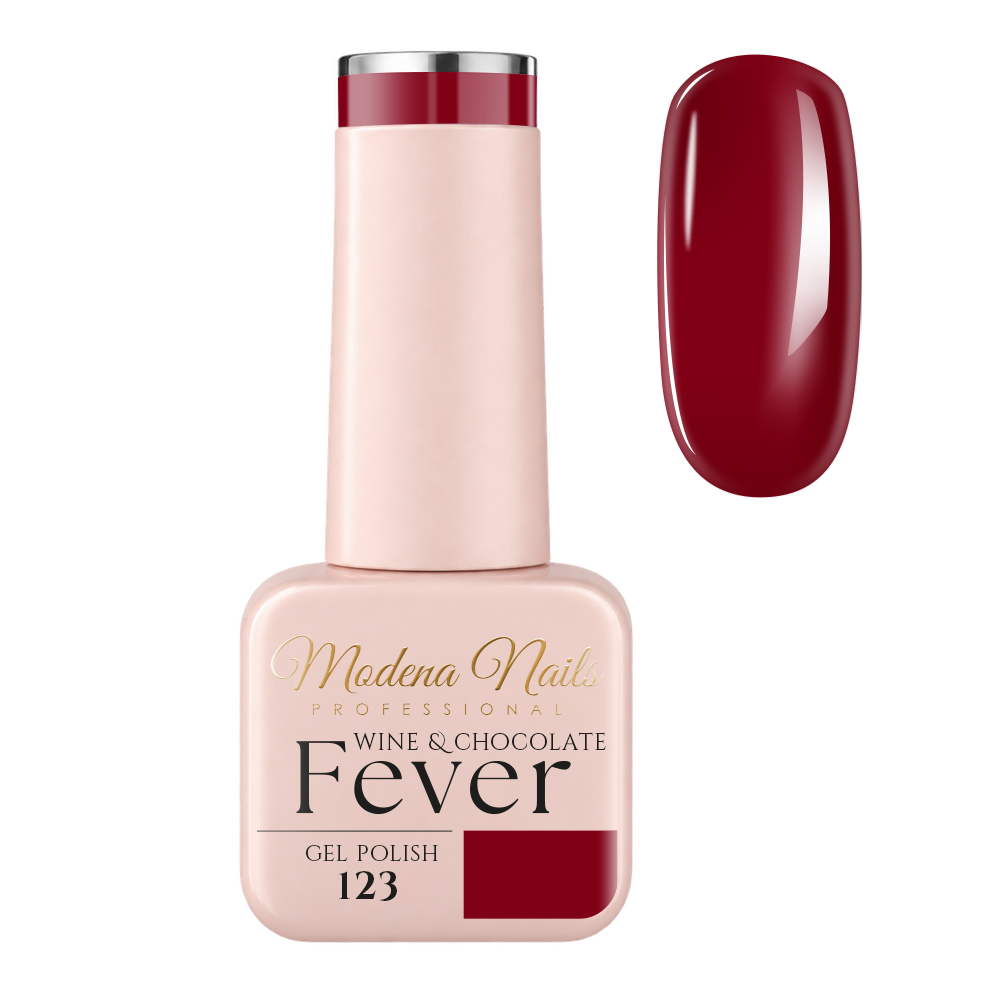 Lakier Hybrydowy FEVER Wine & Chocolate 6 ml - 123