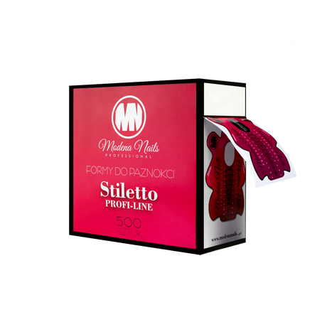Formy/Szablony do paznokci - 500 sztuk - Modena Nails Shop