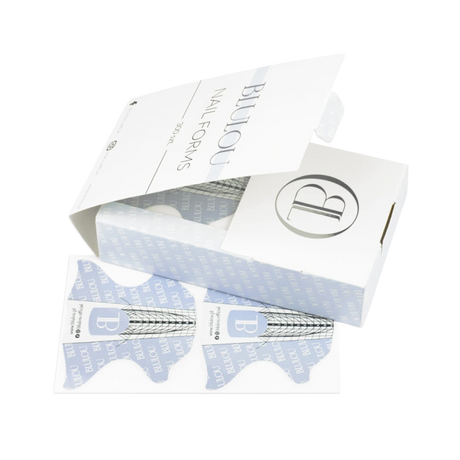 Formy, Szablony do paznokci BluLou - Aluminiowe 300 sztuk - Modena Nails Shop