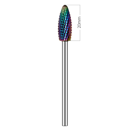 Frez z Węglika Spiekanego Tęczowy NO: 07 - Modena Nails
