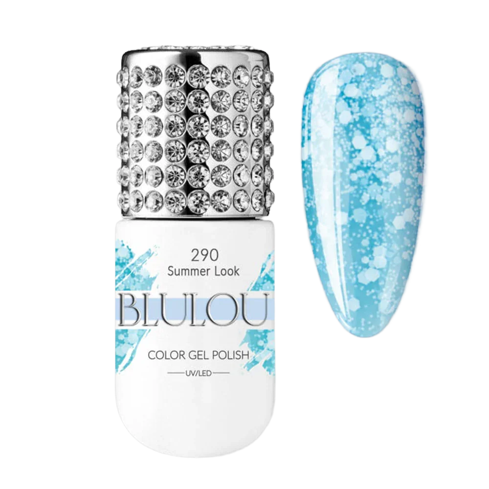 Esmalte de uñas híbrido BluLou 9ml - Summer Look NO: 290