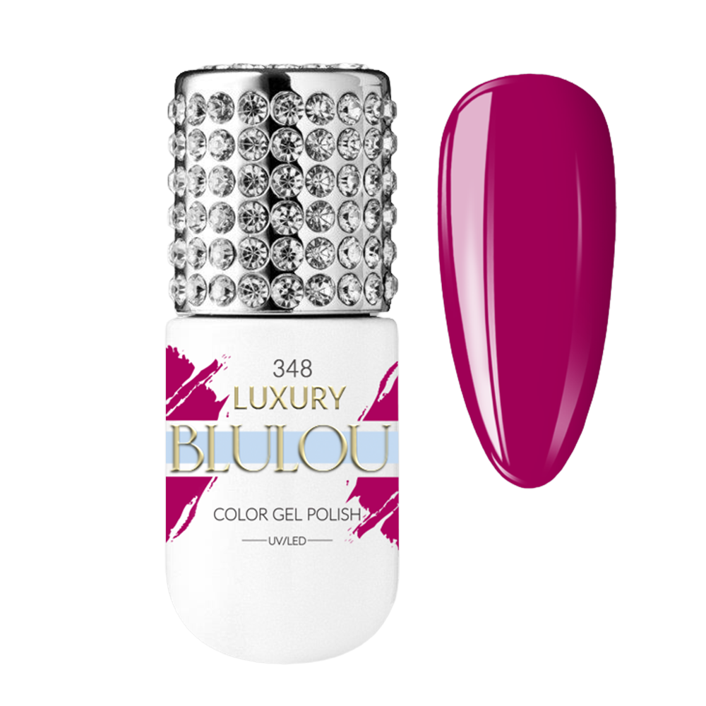 BluLou hybridní lak na nehty 9ml Luxury - 348