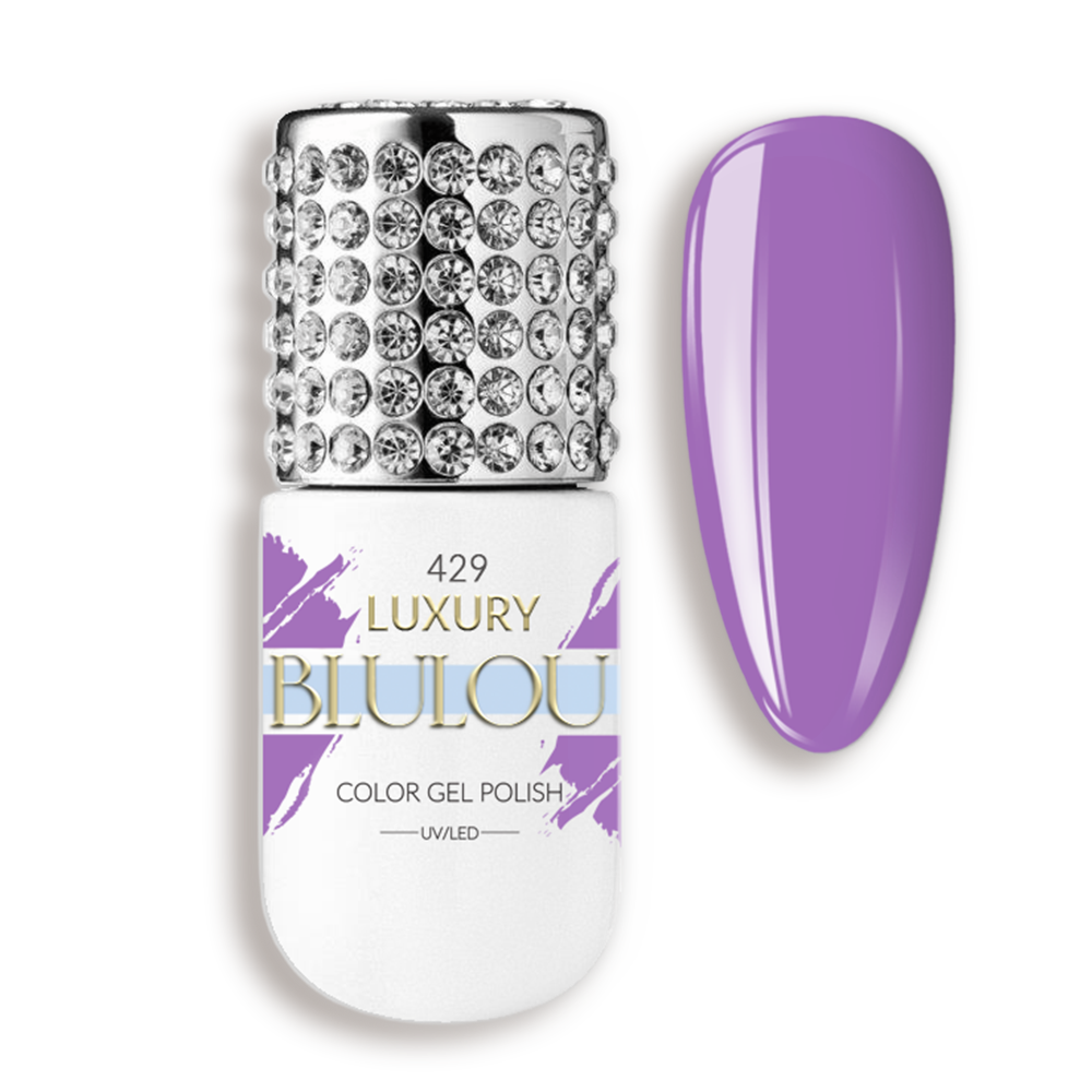 BluLou hybridní lak na nehty 9ml Luxury - 429