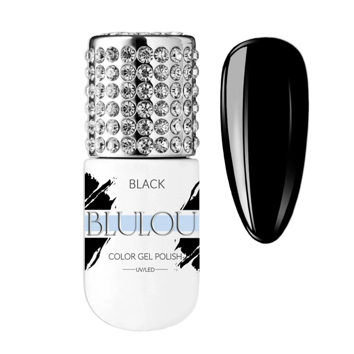 Barniz híbrido BluLou 9ml NEGRO