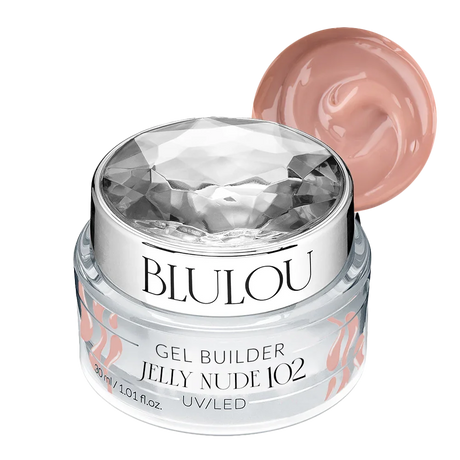 Gel de construção BluLou JELLY Nude - 102 HEMA FREE