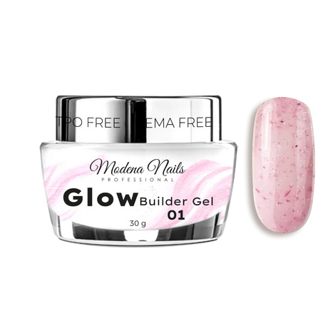 GLOW Builder Gel 30g - 01 - Modena Nails Shop