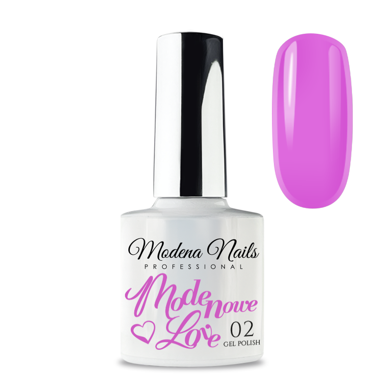 Lakier Hybrydowy Modenowe Love 7,3ml - 02