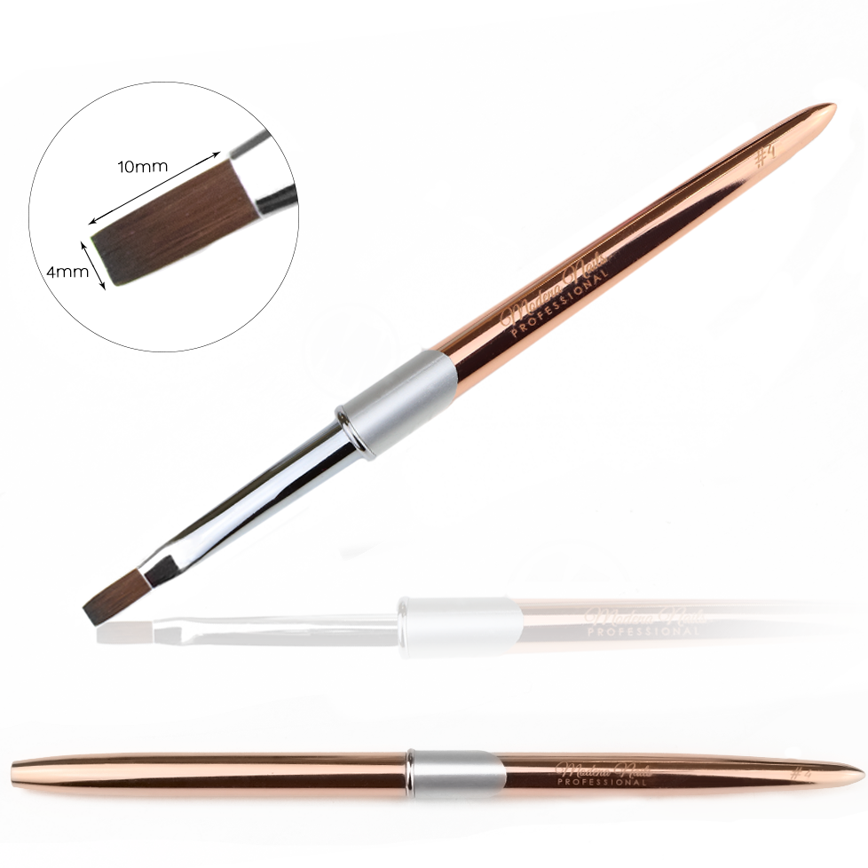 Gel Brush Exclusive Rose Gold #4 - Modena Nails