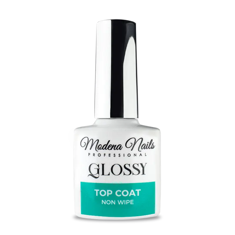 Glossy Top Coat - Non Wipe - Modena Nails