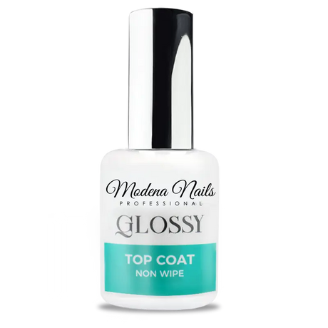 Glossy Top Coat - Non Wipe - Modena Nails