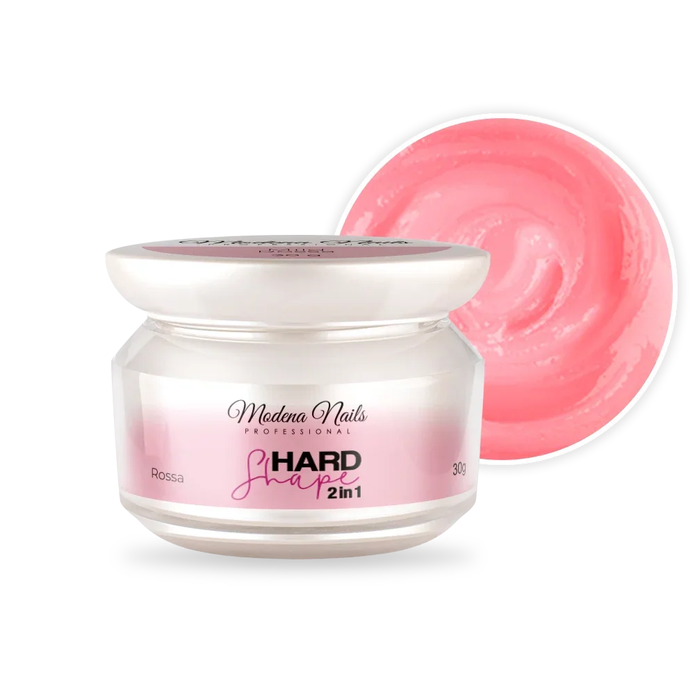 Akrylo żel w tubie 60 ml lub słoiku do wyboru - coverowy różowy - Hard Shape 2in1 Rossa