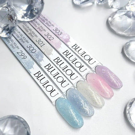 BluLou 9ml Holiday Shell hybrid nail polish - 299