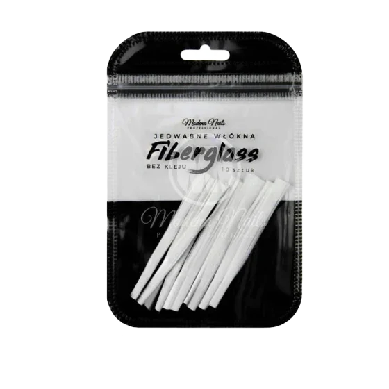 Jedwabne Włókna Do Fiberglass bez kleju 10 sztuk - Modena Nails