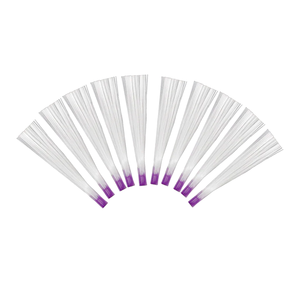 Jedwabne Włókna Do Fiberglass z klejem 10 sztuk - Modena Nails