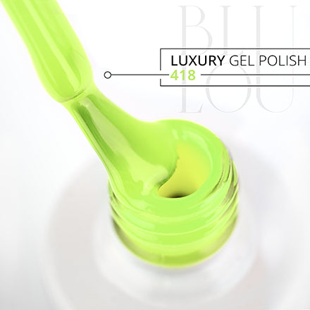 BluLou hybridní lak na nehty 9ml Luxury - 418