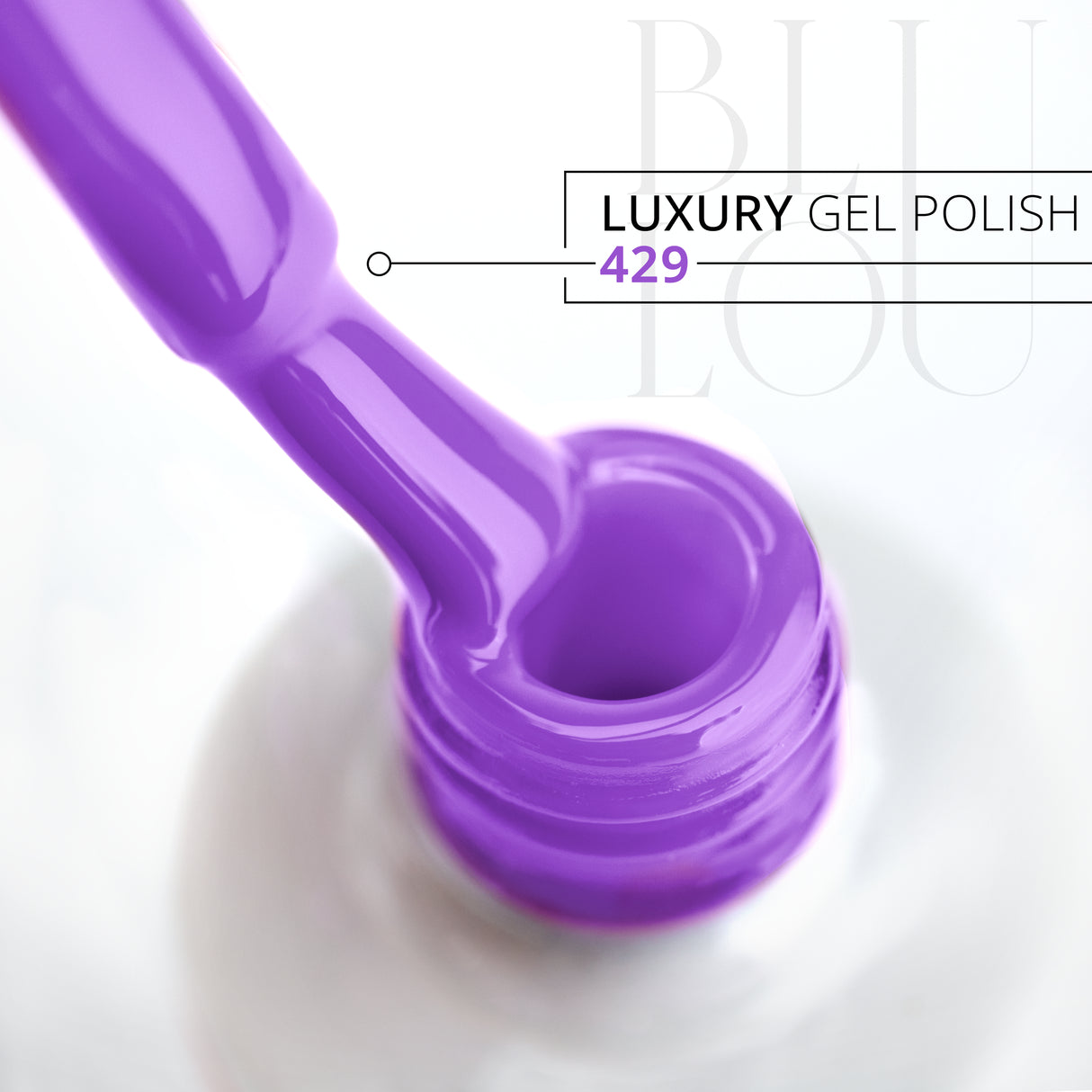 BluLou hybridní lak na nehty 9ml Luxury - 429