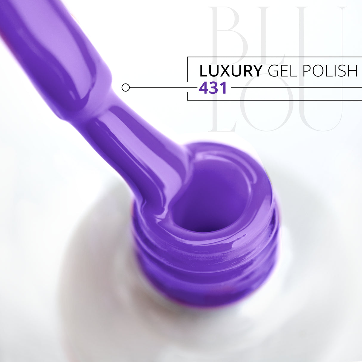 BluLou hybridní lak na nehty 9ml Luxury - 431