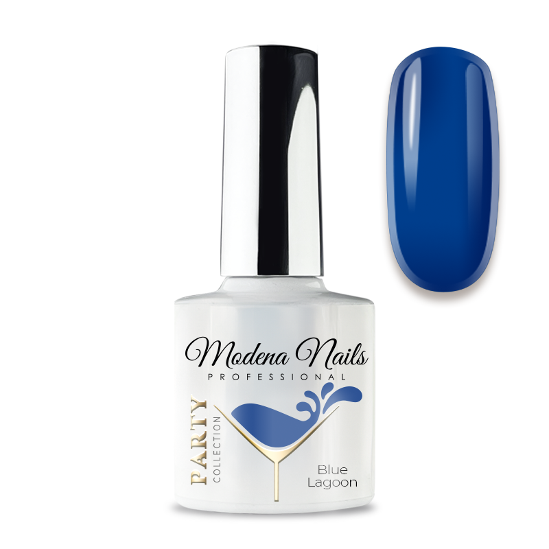 Lakier Hybrydowy 7,3ml Party Collection - Blue Lagoon - Modena Nails