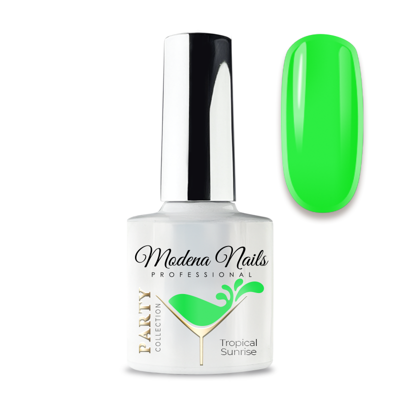 Lakier Hybrydowy 7,3ml Party Collection - Tropical Sunrise - Modena Nails Shop