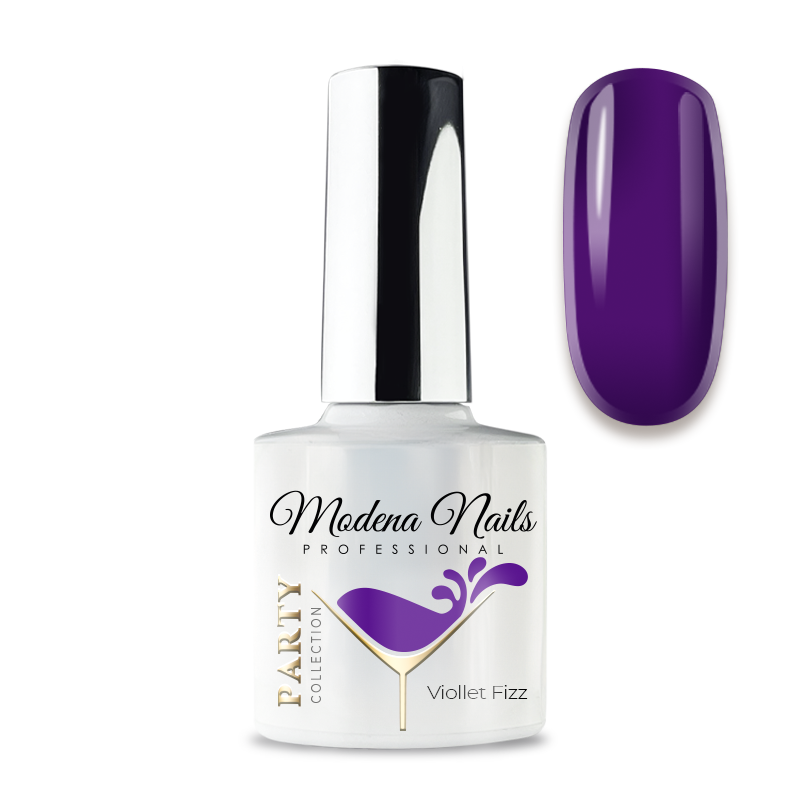 Lakier Hybrydowy 7,3ml Party Collection - Violet Fizz - Modena Nails