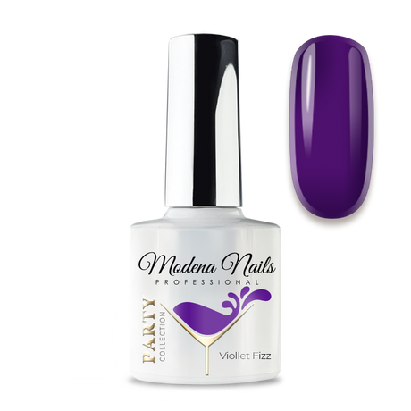 Lakier Hybrydowy 7,3ml Party Collection - Violet Fizz - Modena Nails Shop