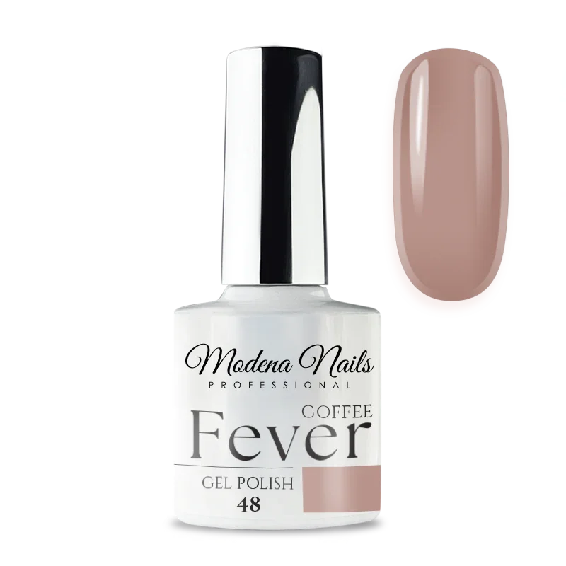 Lakier Hybrydowy FEVER Coffee- 48 - Modena Nails